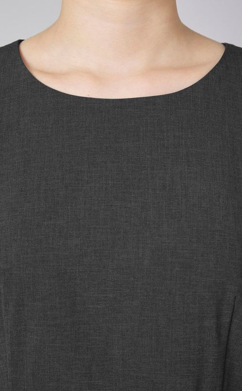 レースコンビスリーブワンピース