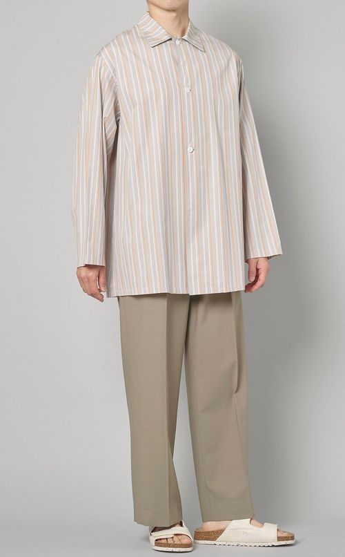 ウールトロ1タックパンツ