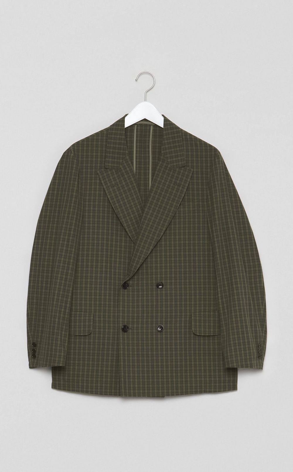 ヴィンテージチェックポールジャケット