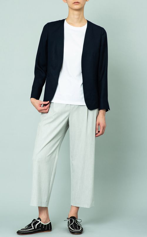 ノーカラージャケット