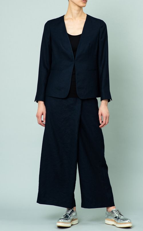 ノーカラージャケット