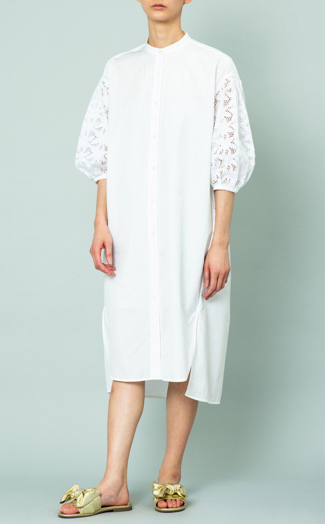 TICCA｜レースパフスリーブワンピース