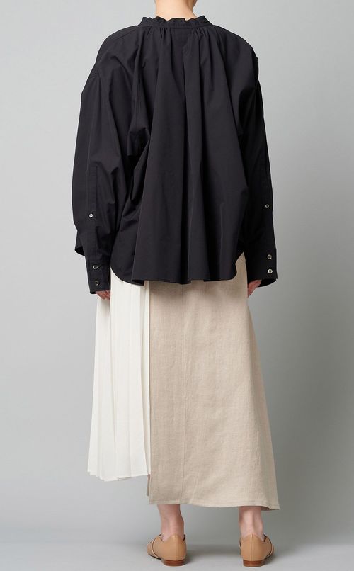 コットンオーバーサイズシャツ