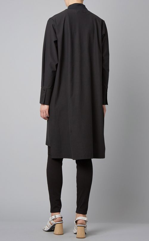 リラックススリットロングカットソー