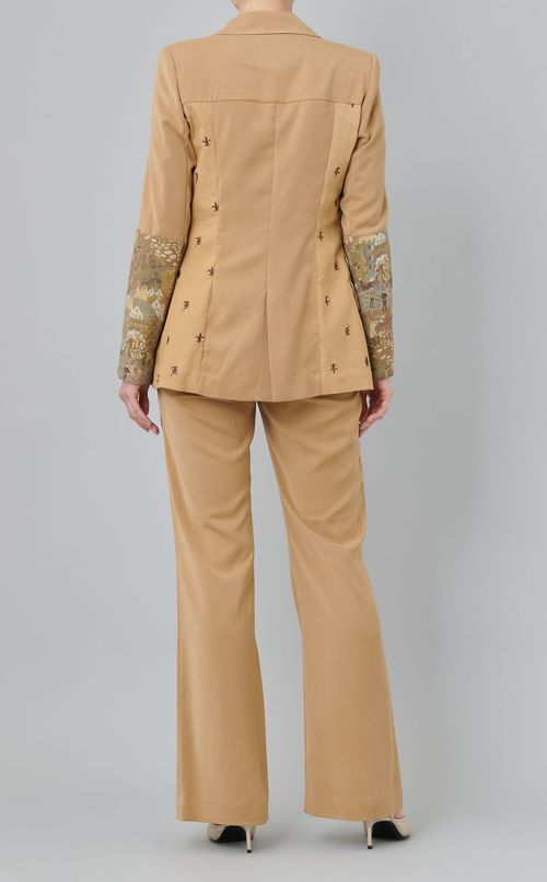 【roop】ジャガードミックスジャケット