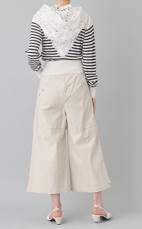 【roop】lace Layered Pants