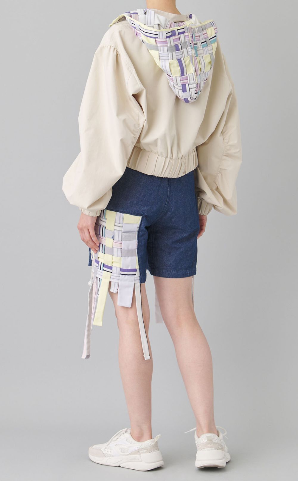 【roop】spare color 2nd half pants