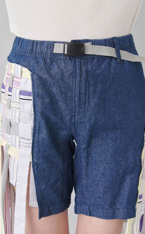 【roop】spare color 2nd half pants