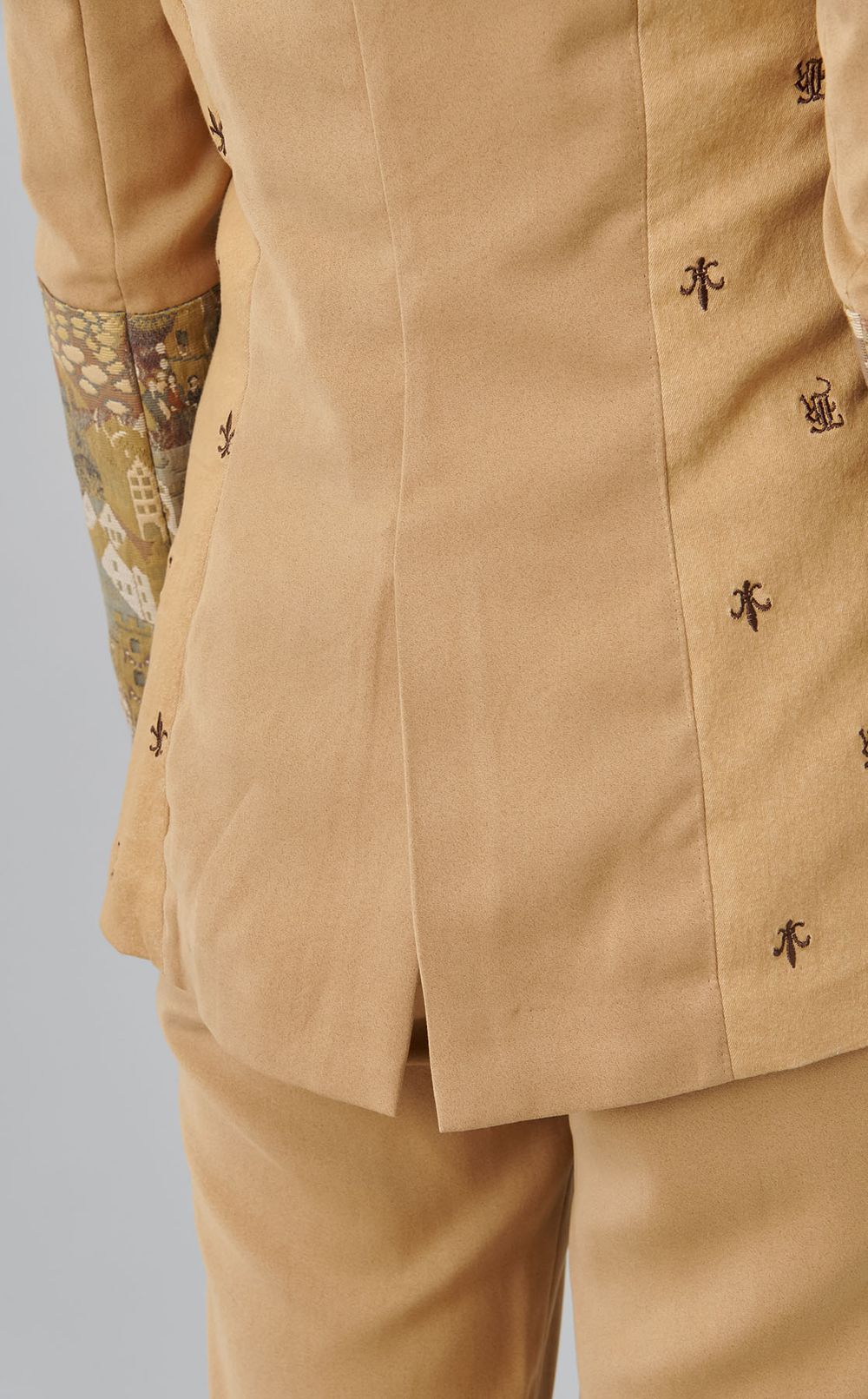 【roop】ジャガードミックスジャケット