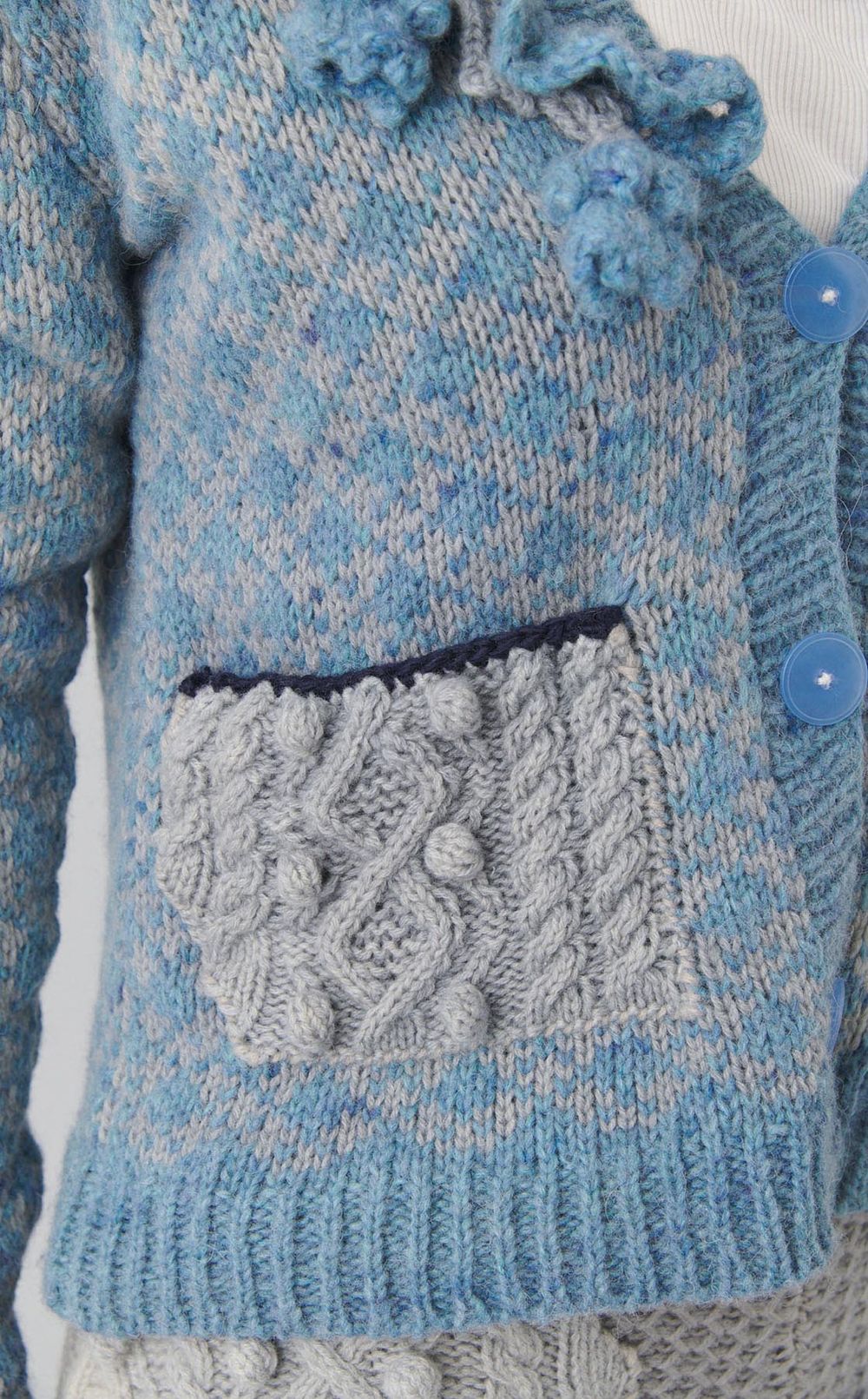 【roop】flower cardigan