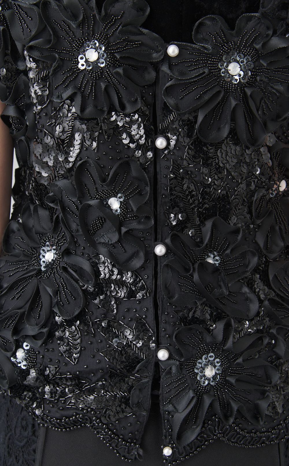 【roop】スパンコールキャミソールビスチェ