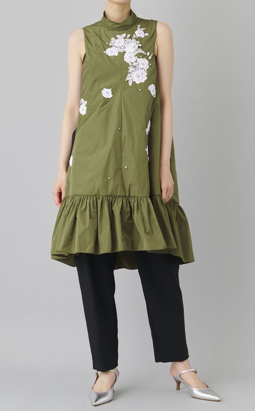 【roop】フラワーミリタリードレス