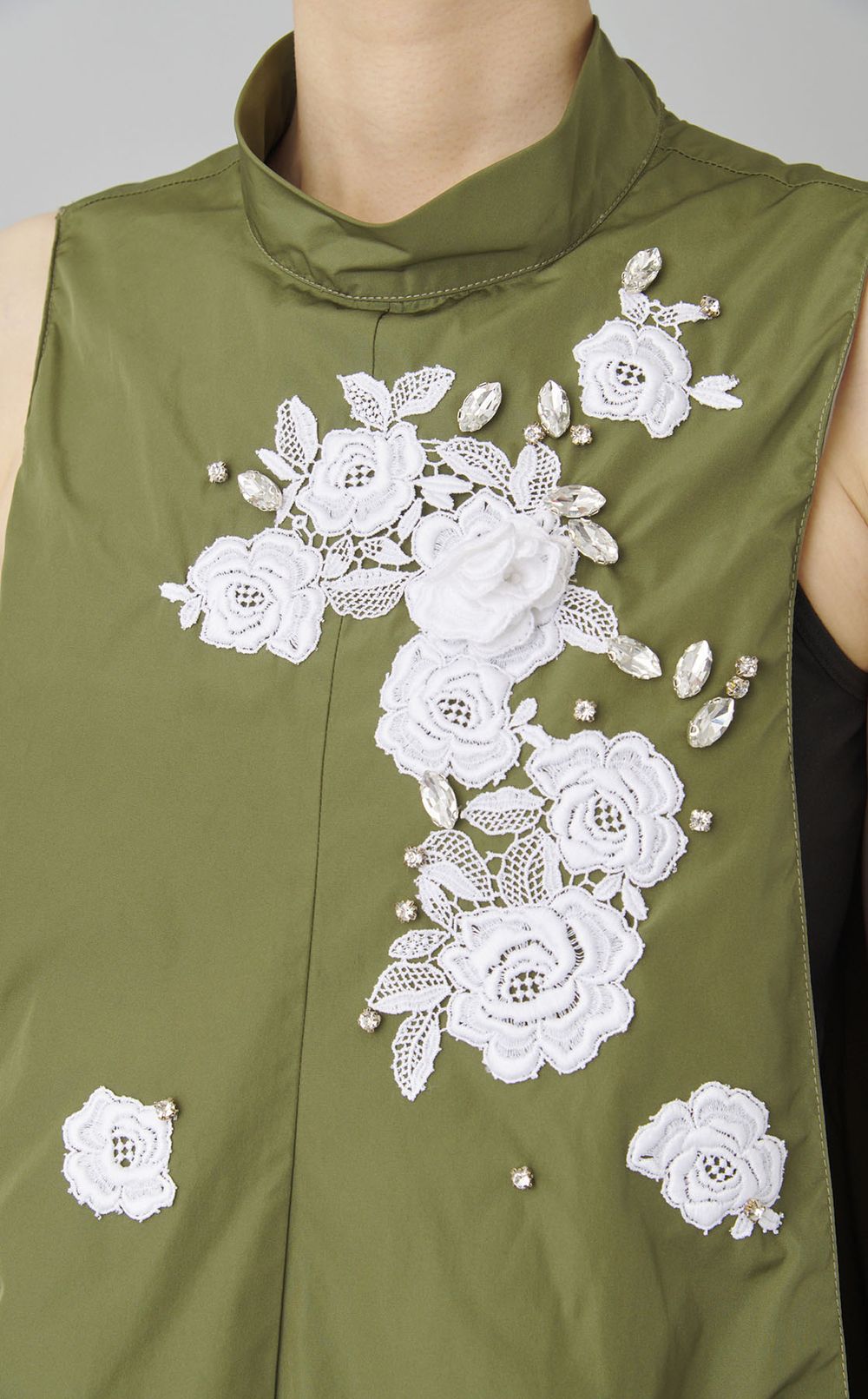 【roop】フラワーミリタリードレス