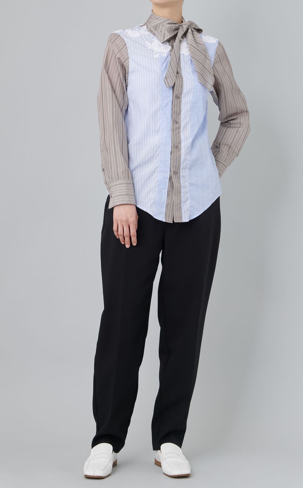 【roop】ストライプシャツ