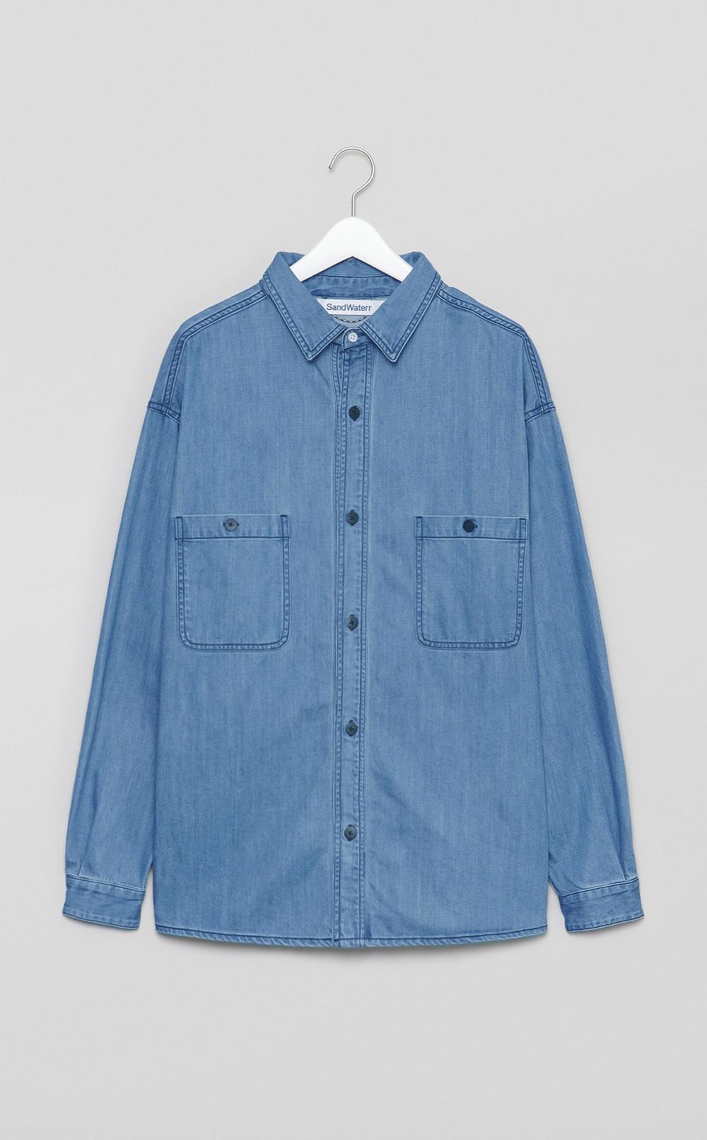 デニムワークシャツ