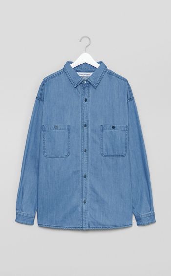 デニムワークシャツ