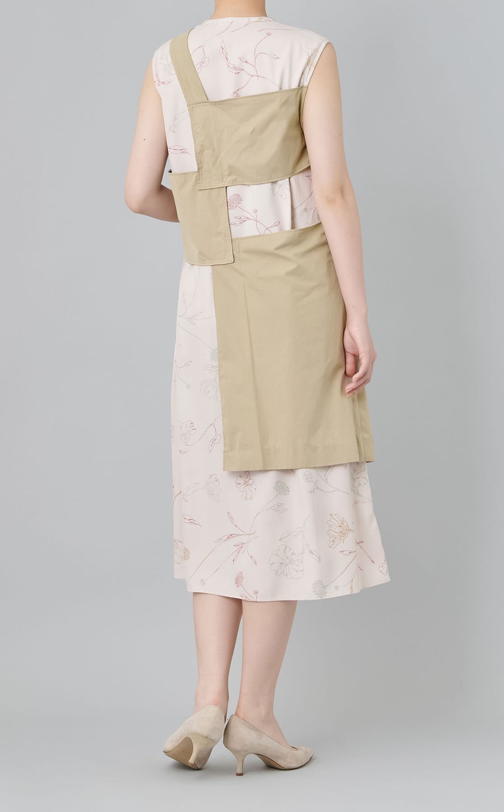 【roop】トレンチブロックワンピース