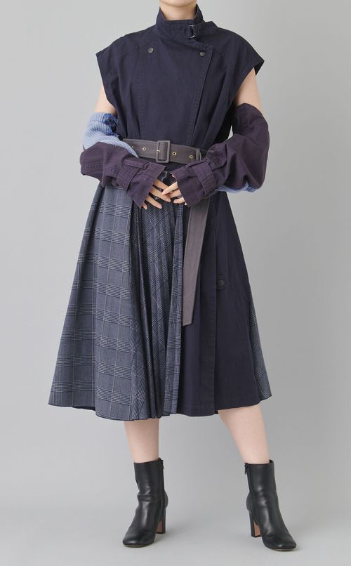 【roop】ワイドプルオーバーロングベスト