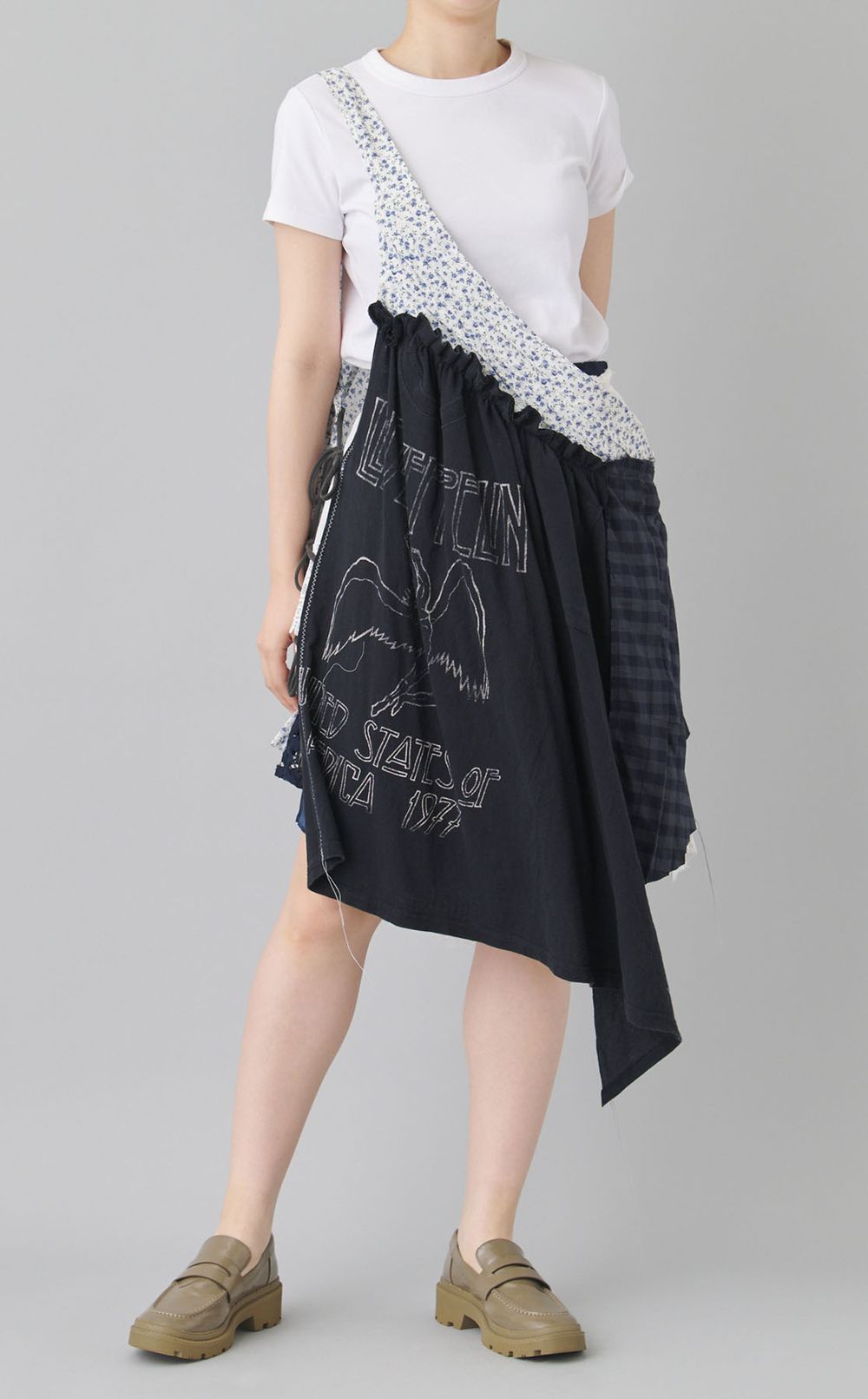 【roop】ワンショルダーワンピース