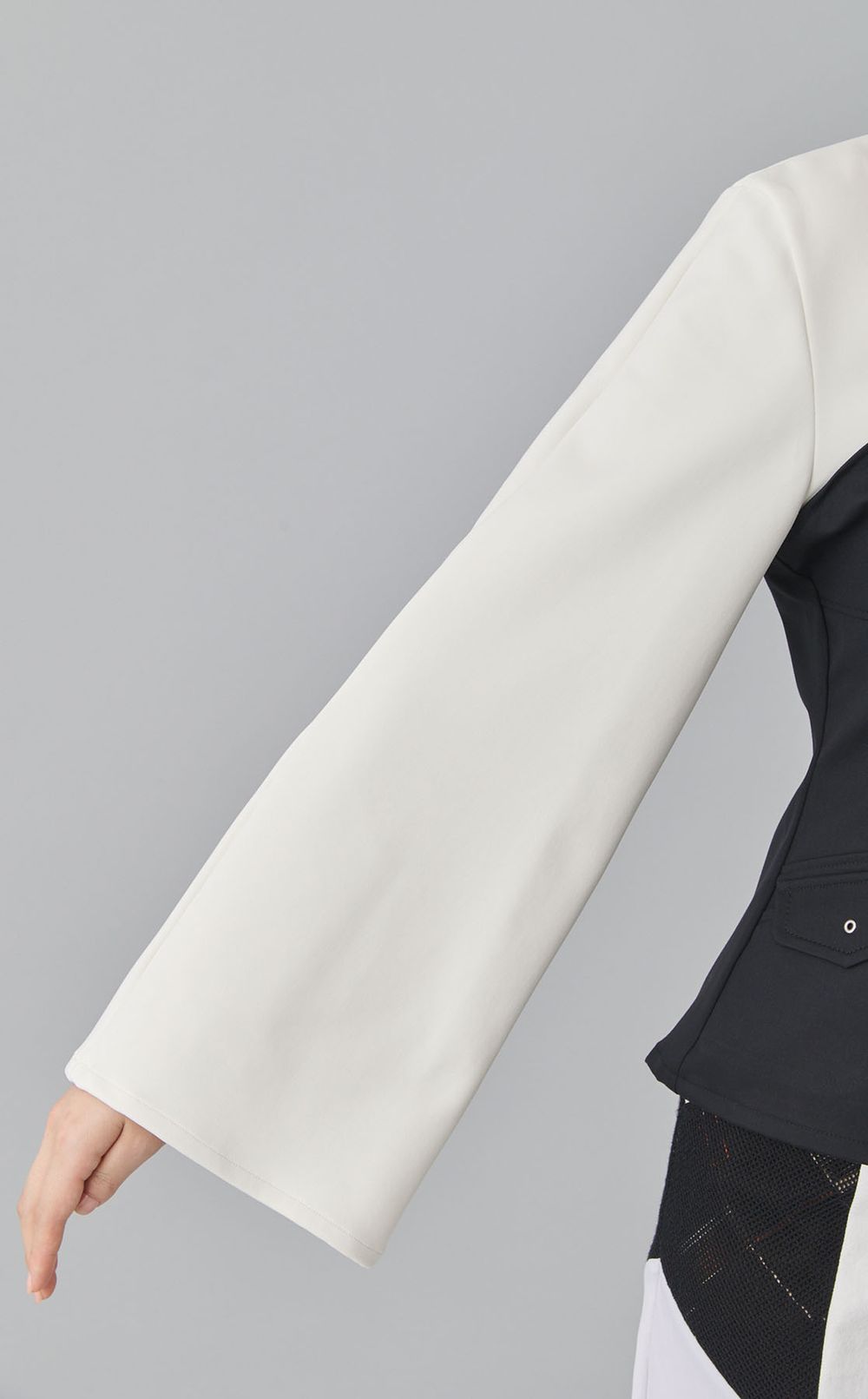 【roop】ビスチェ風スウェットブラウス