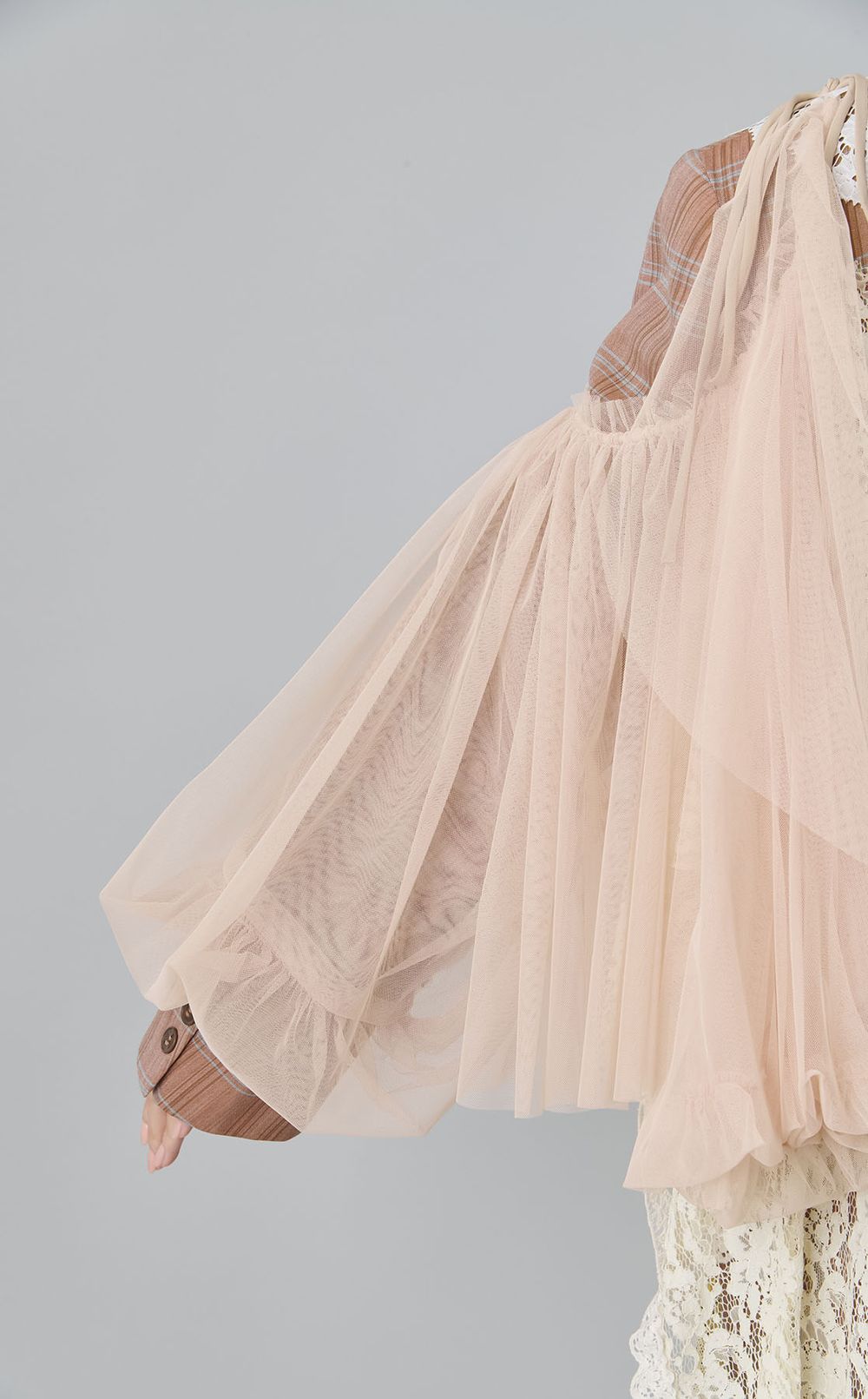 【roop】レースオーバーサイズジャケット