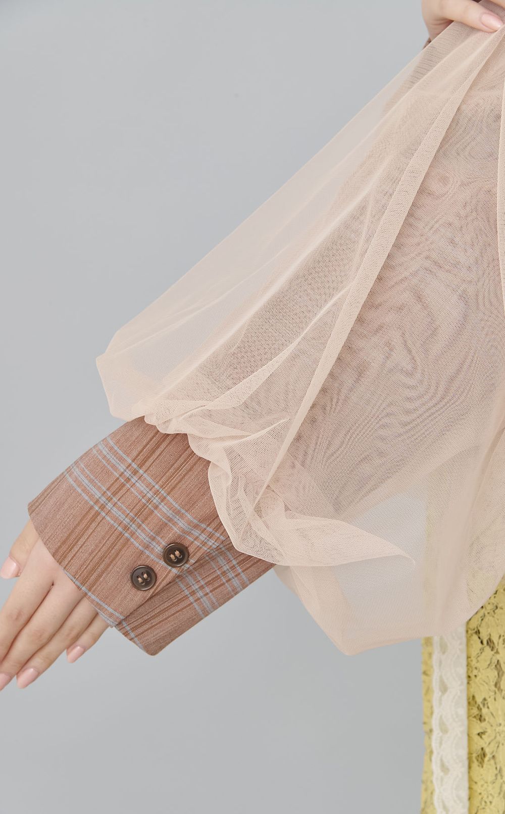 【roop】レースオーバーサイズジャケット