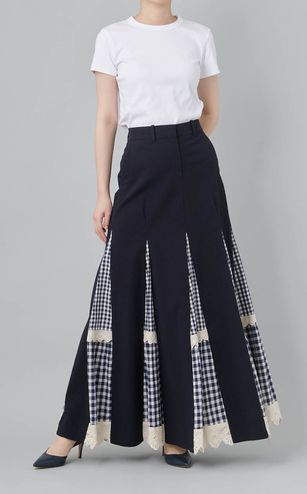 【roop】パッチワークスカート