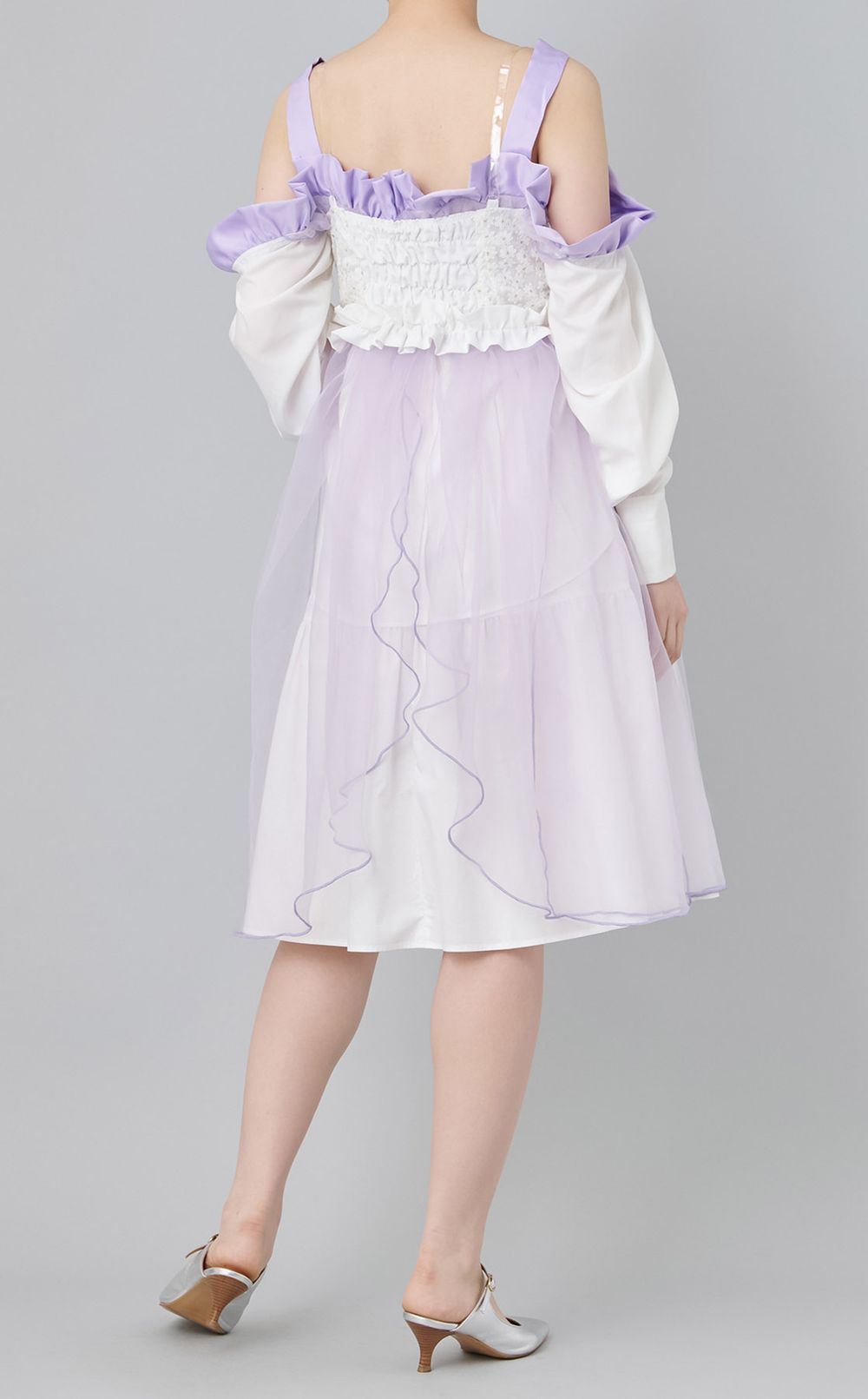 【roop】紫羽飾りベスト