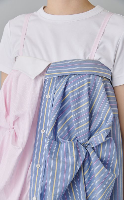 【roop】パッチワークワンピース