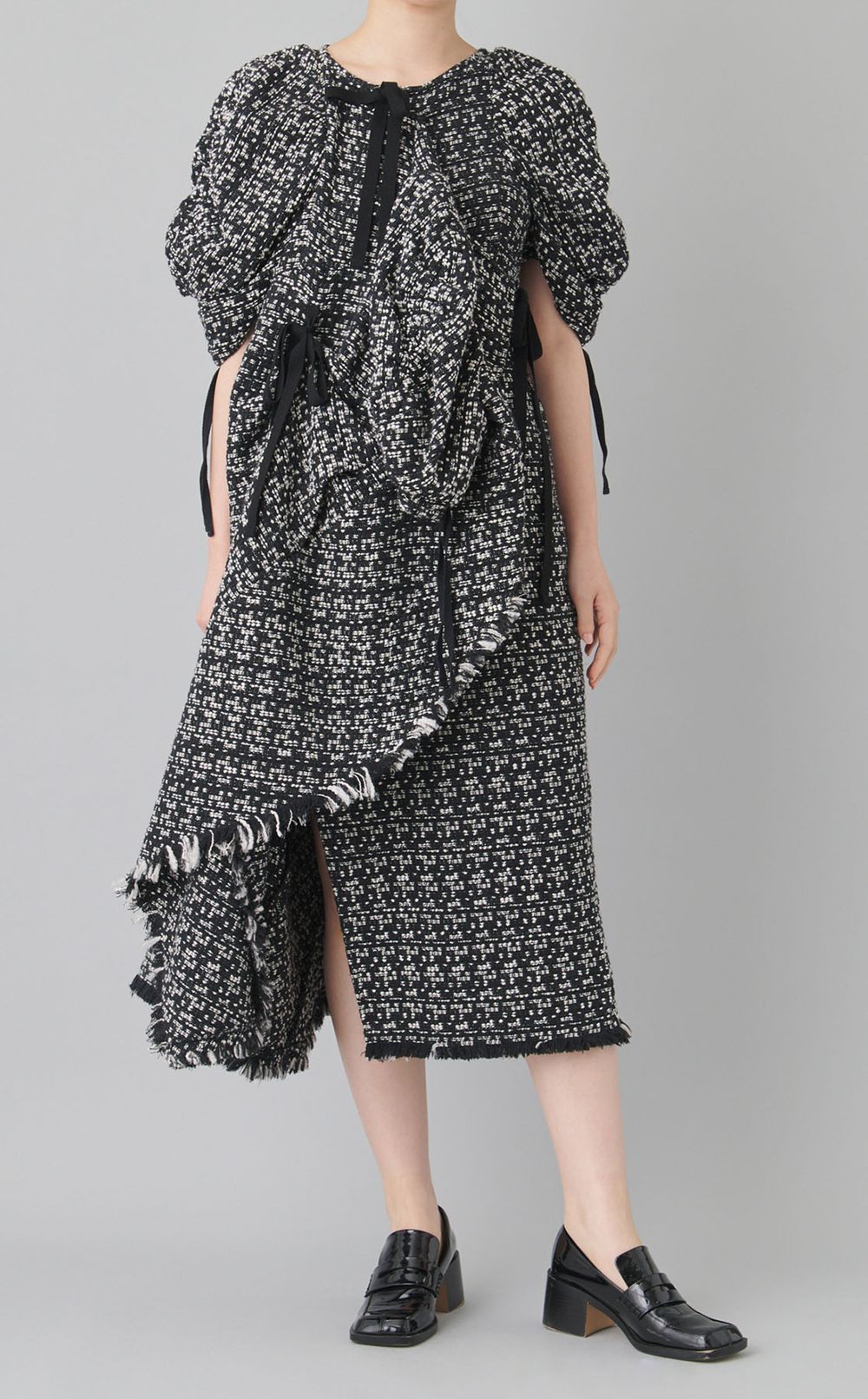 【roop】ツイードダブルワンピース