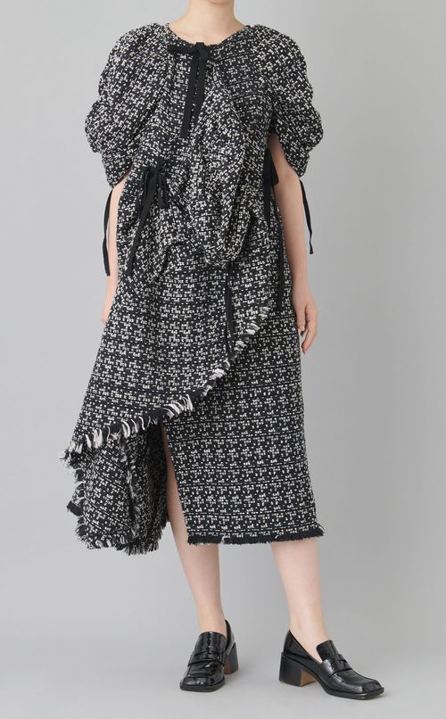 【roop】ツイードダブルワンピース