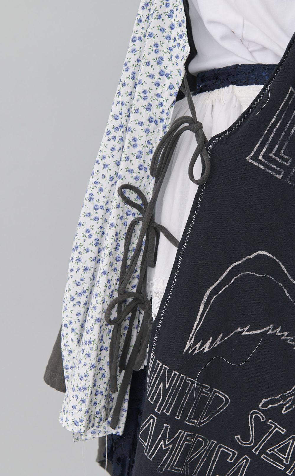 【roop】ワンショルダーワンピース