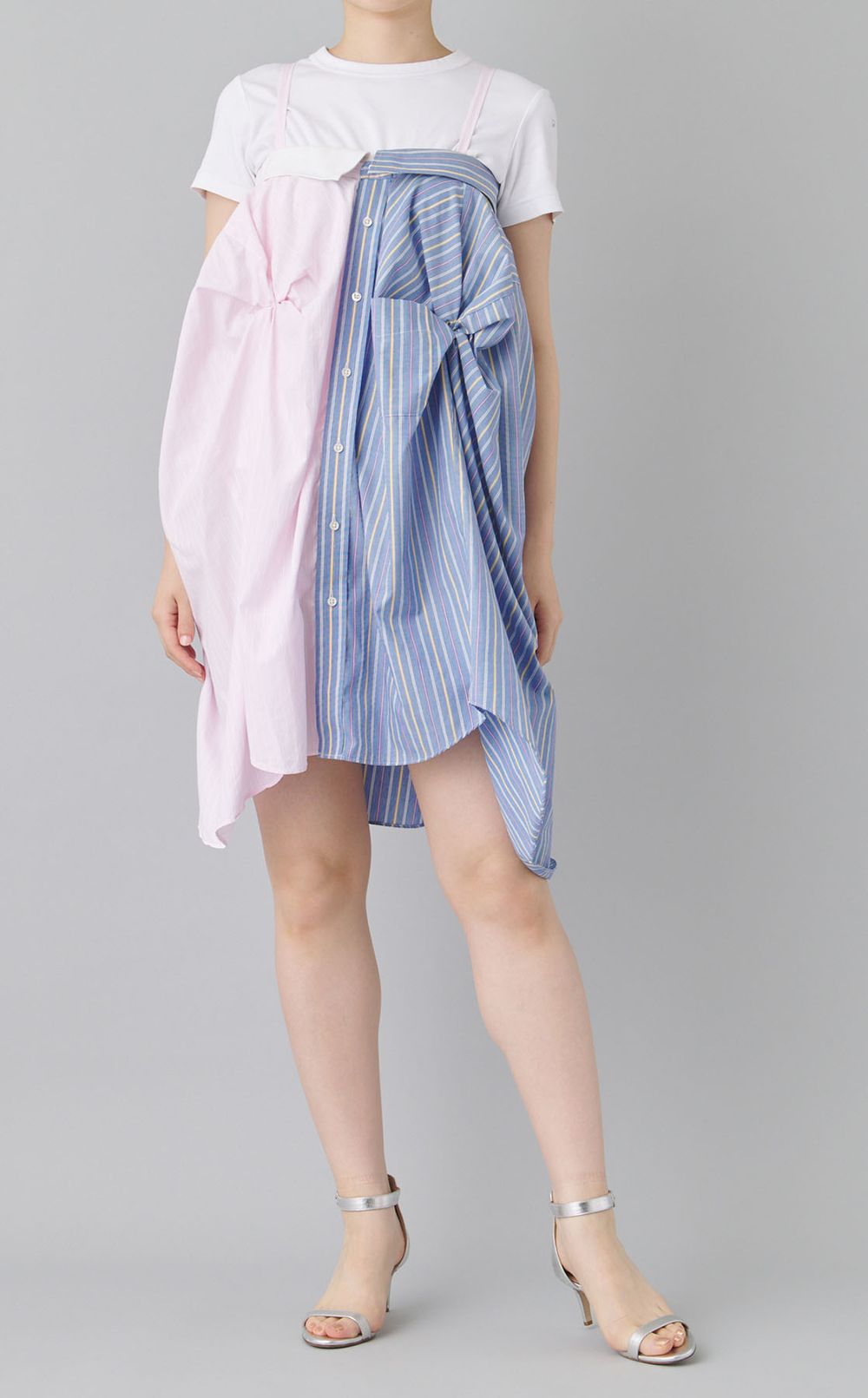 【roop】パッチワークワンピース