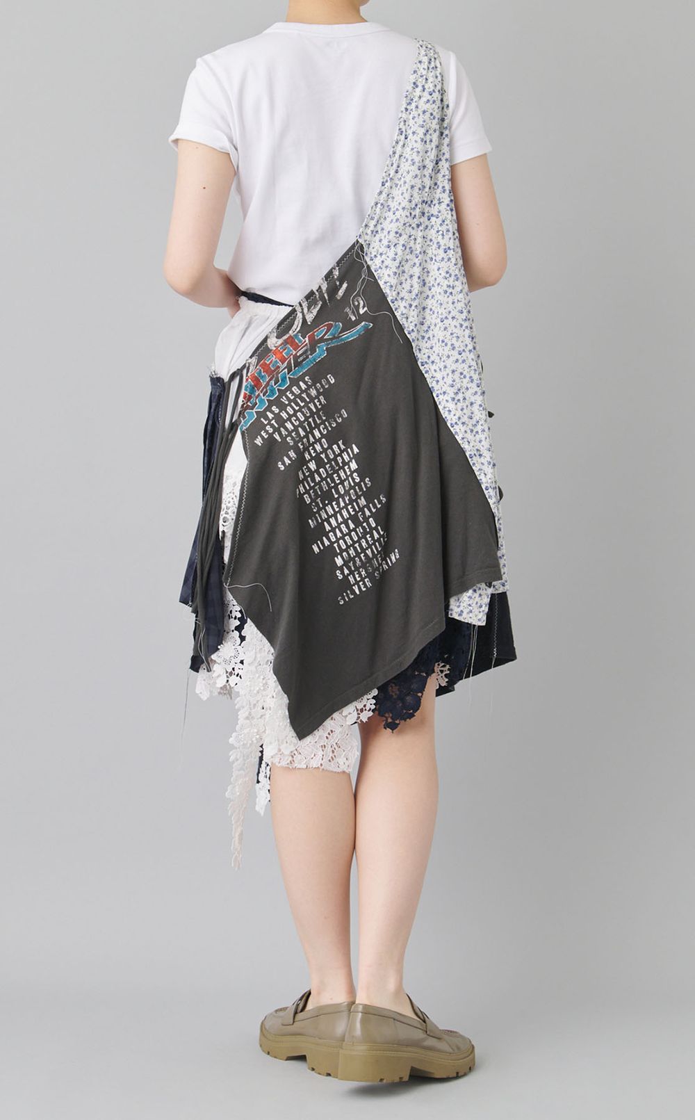 【roop】ワンショルダーワンピース