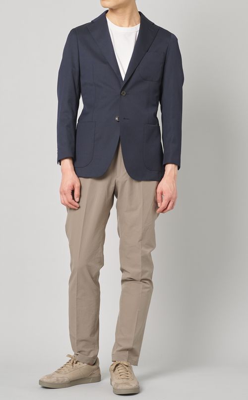 ウールポリエステル2Bジャケット