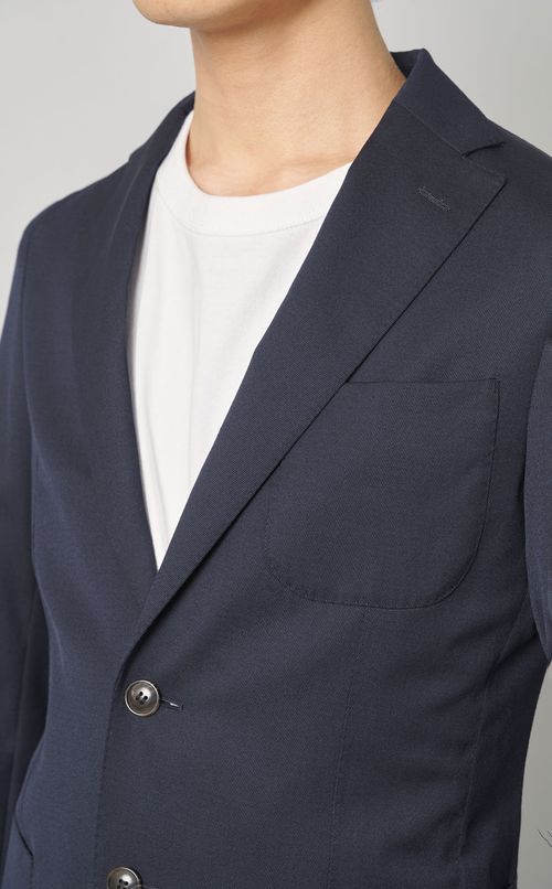 ウールポリエステル2Bジャケット