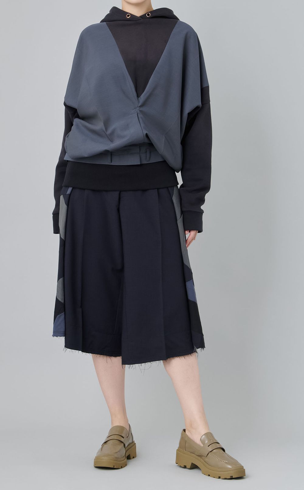 【roop】ウールパンツスウェットパーカー