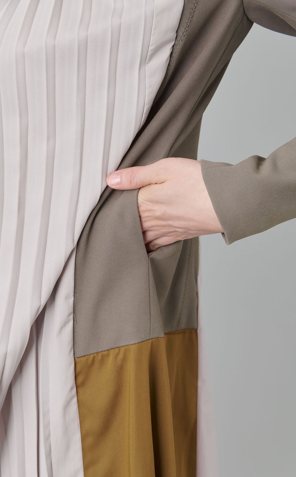 【roop】ドッキングシャツワンピース