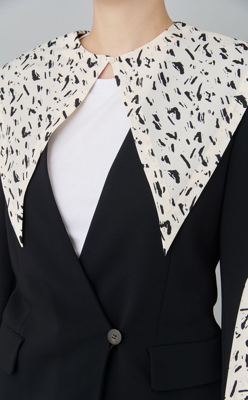 【roop】つけ襟風ジャケット