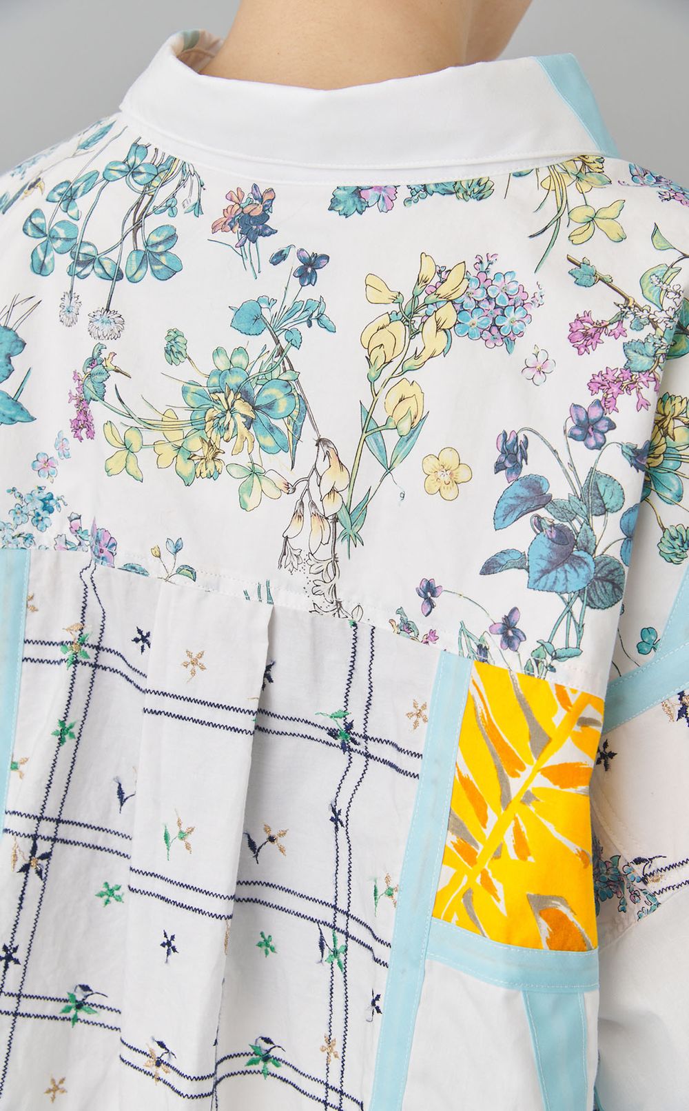 【roop】ツギハギショートシャツ