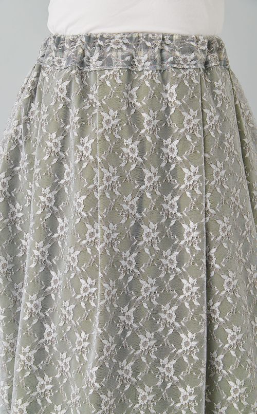 【roop】花柄スカート