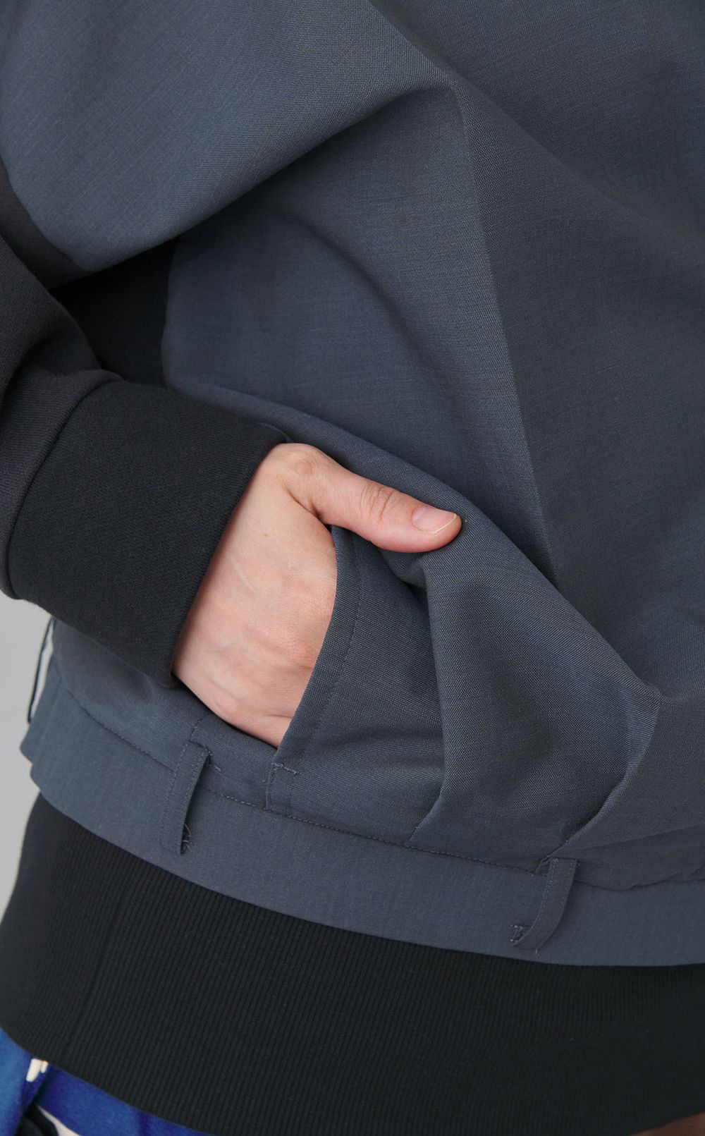 【roop】ウールパンツスウェットパーカー