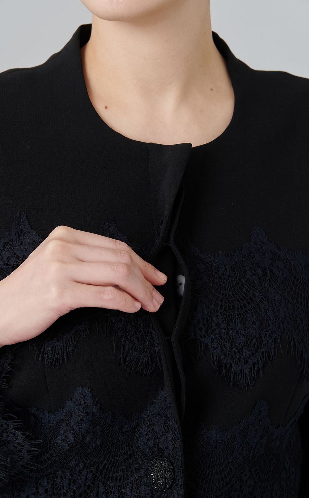 【roop】レースドッキングジャケット