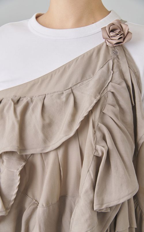 【roop】薔薇のワンショルビスチェ