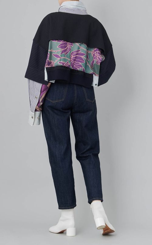 【roop】フロントプリーツシャツ