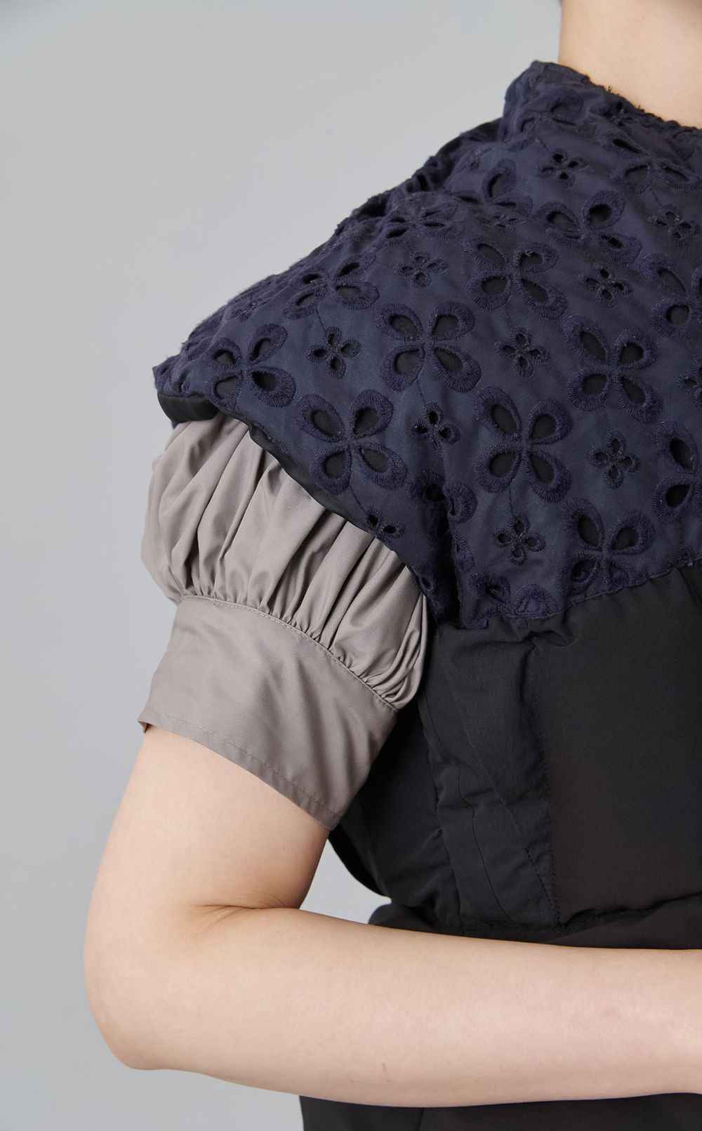 【roop】ヘリテージ ブロッサム パファー ベスト