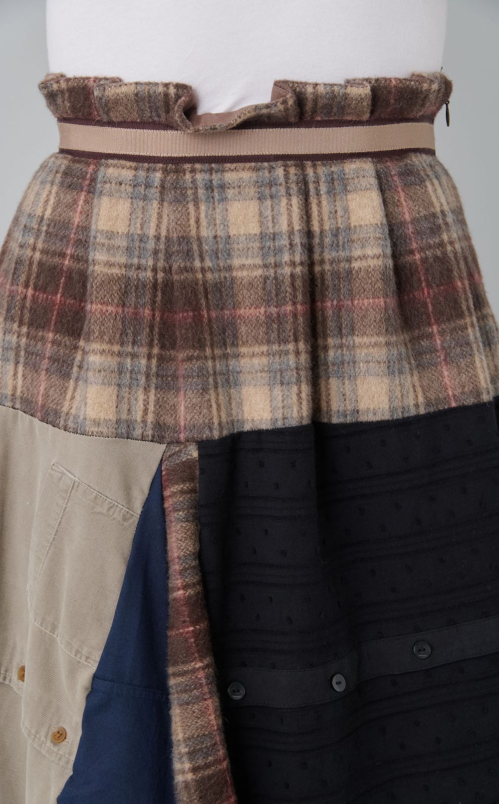 【roop】シャツドッキングスカート