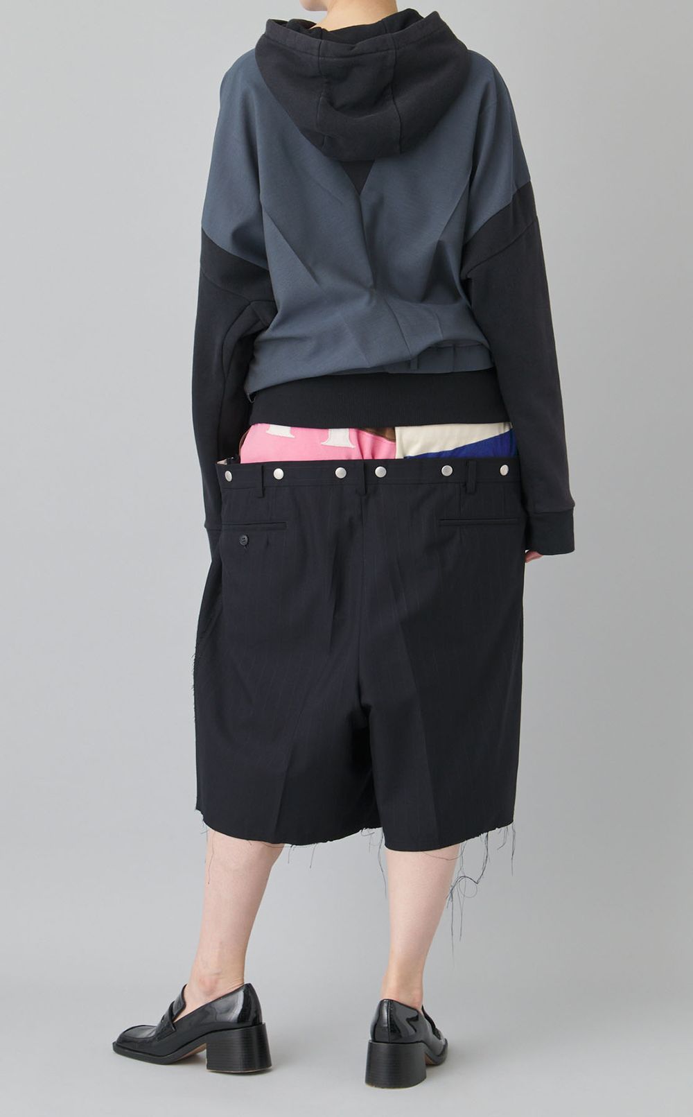 【roop】アタッチャブルウールハーフパンツ