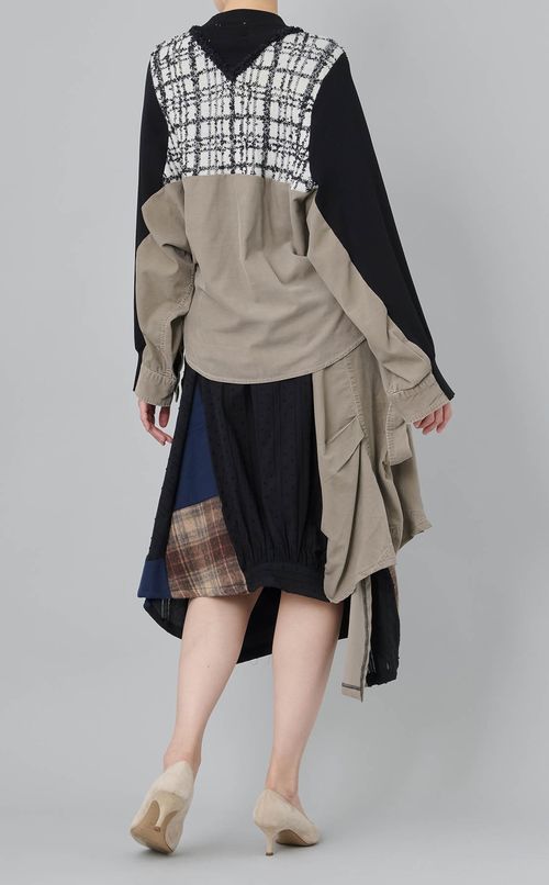 【roop】レフトオーバードッキングトップス