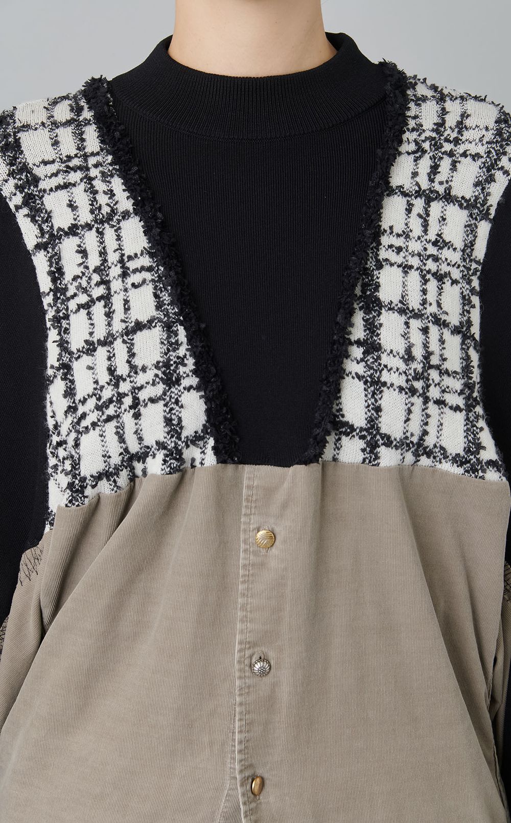 【roop】レフトオーバードッキングトップス